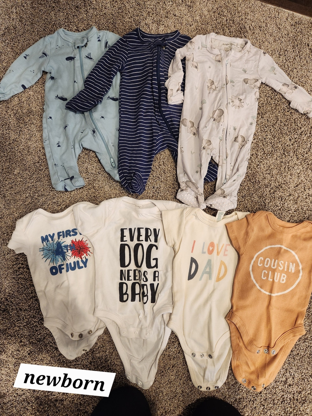 Newborn To 6 Months Boy Clothes Bundle